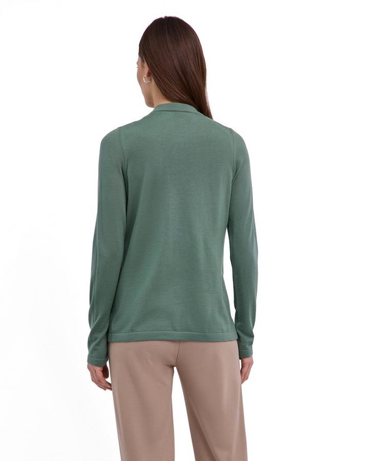 Falke Falke Merino X-fine Cardigan Strickpullover Damen - sea breeze (7496) - 0 | SportScheck