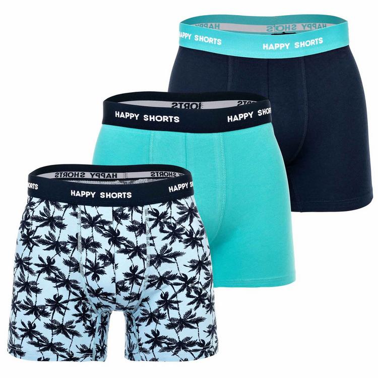 HAPPY SHORTS HAPPY SHORTS Boxershort Unterhose Herren - Palms - 0 | SportScheck