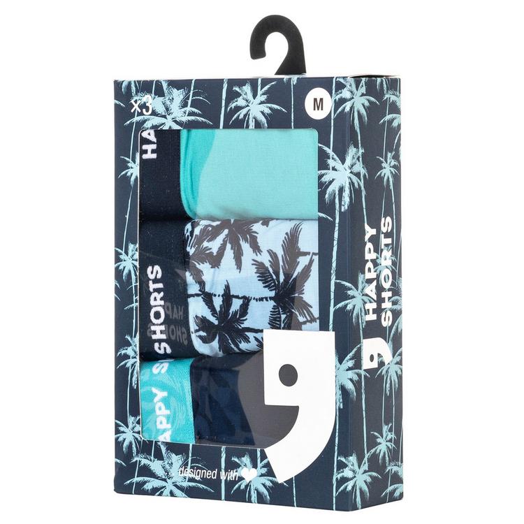 HAPPY SHORTS HAPPY SHORTS Boxershort Unterhose Herren - Palms - 6 | SportScheck