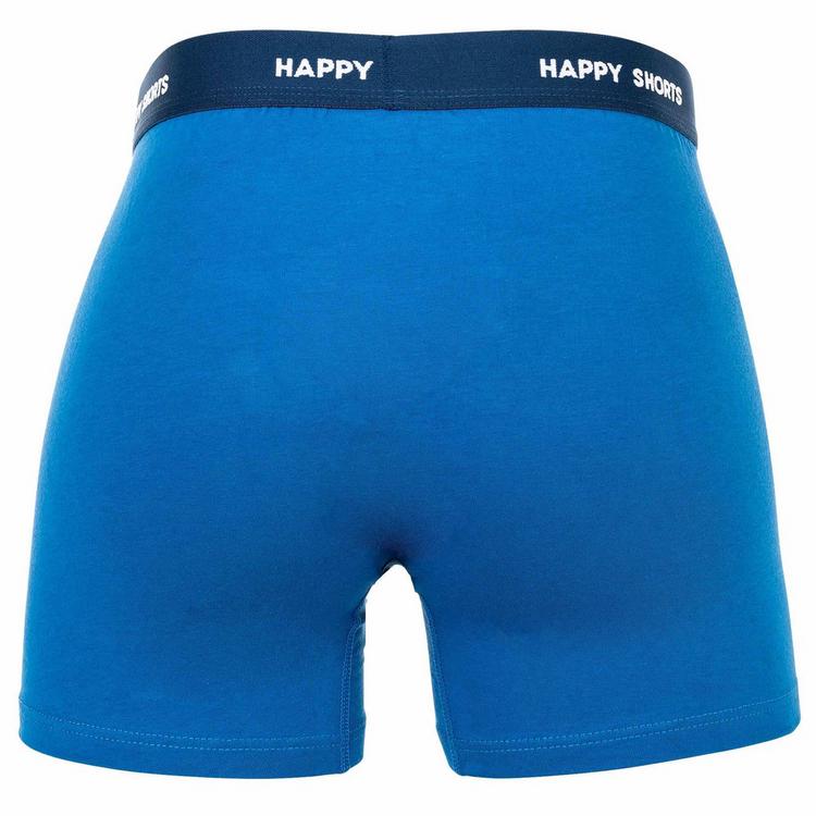 HAPPY SHORTS HAPPY SHORTS Boxershort Unterhose Herren - Camouflage Blau - 1 | SportScheck