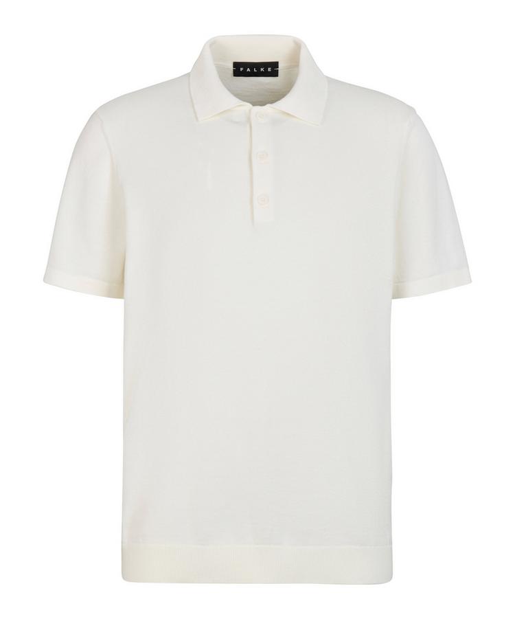 Falke Falke Cotton Polo Shirt Poloshirt Herren - off-white (2040) - 0 | SportScheck