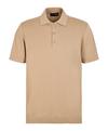 Falke Cotton Polo Shirt Poloshirt Herren - sesame (4390)