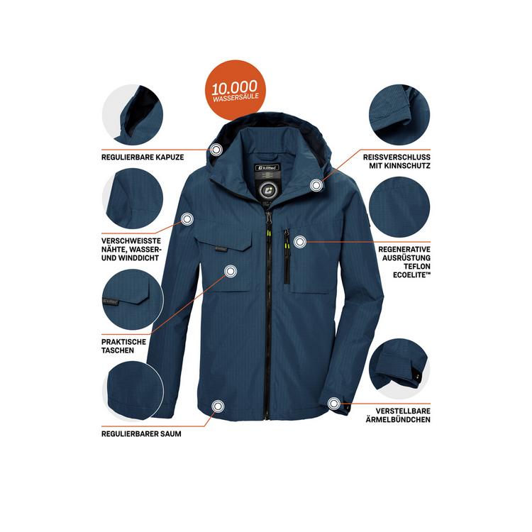 KILLTEC KILLTEC KOS 140 Softshelljacke Jungen - Blau3010 - 3 | SportScheck