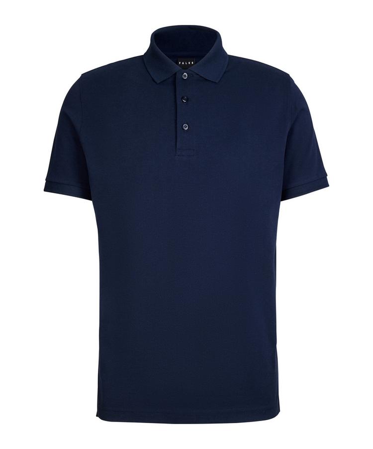 Falke Falke Pima Piqu&eacute; Polo Poloshirt Herren - space blue (6116) - 0 | SportScheck