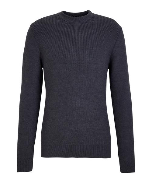 Falke Half Cardigan Crew Neck Strickpullover Herren