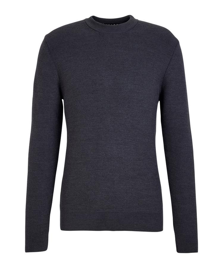 Falke Falke Half Cardigan Crew Neck Strickpullover Herren - asphalt mel. (3182) - 0 | SportScheck