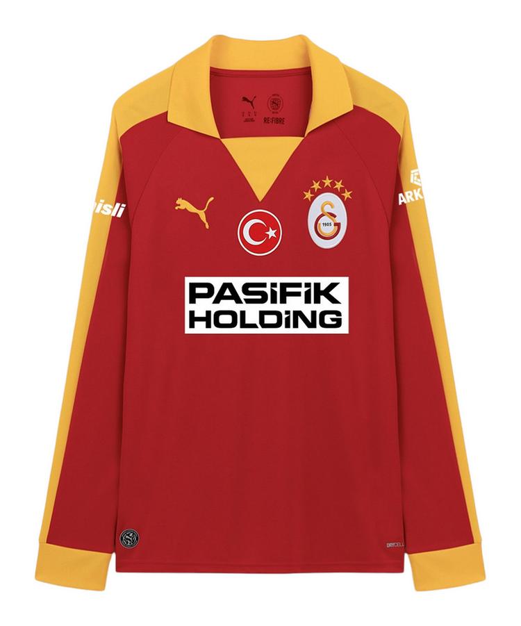 PUMA PUMA Galatasaray Istanbul T7 Trikot Langarm Trikot Herren - rotgelb - 0 | SportScheck