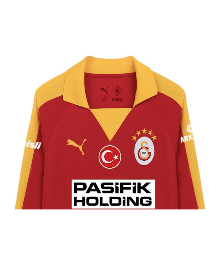 PUMA PUMA Galatasaray Istanbul T7 Trikot Langarm Trikot Herren - rotgelb - 0 | SportScheck