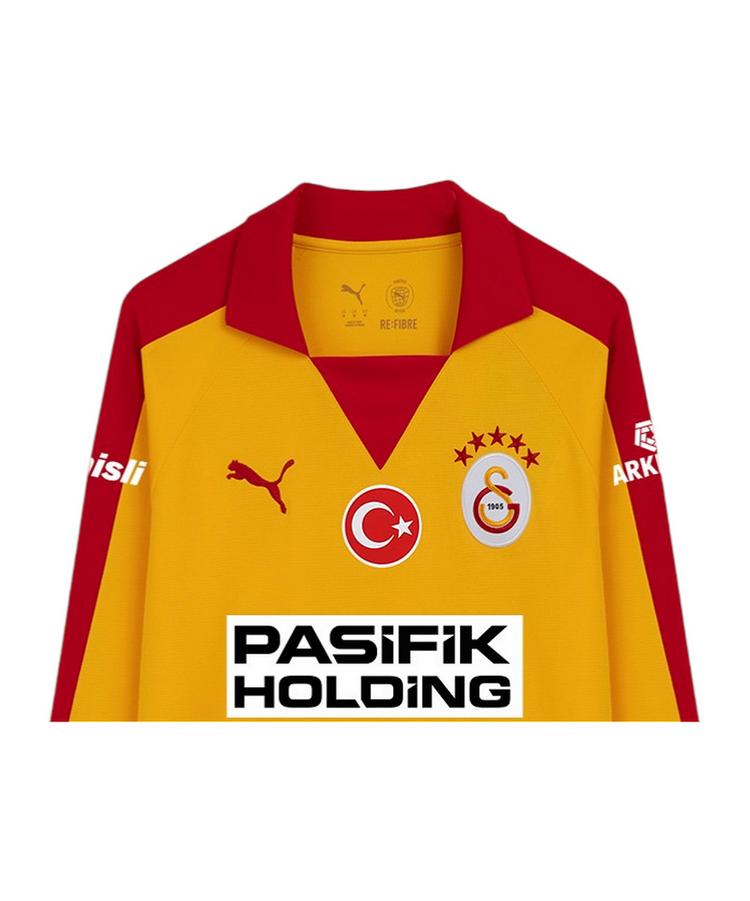 PUMA PUMA Galatasaray Istanbul T7 Trikot Langarm Trikot Herren - gelbrot - 0 | SportScheck