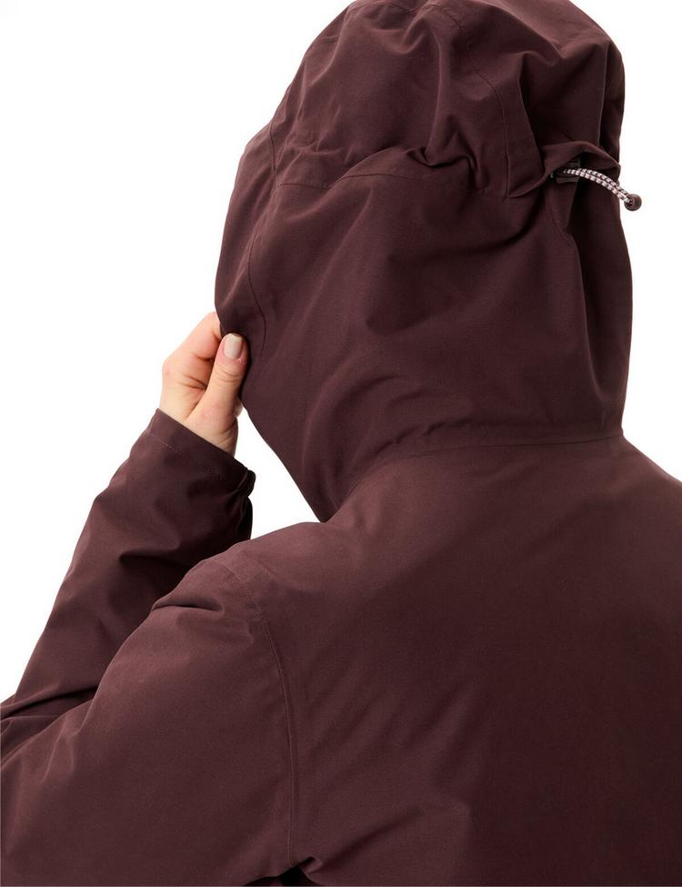 VAUDE VAUDE Women's Mineo 3in1 Jacket Outdoorjacke Damen - dark oak uni - 3 | SportScheck