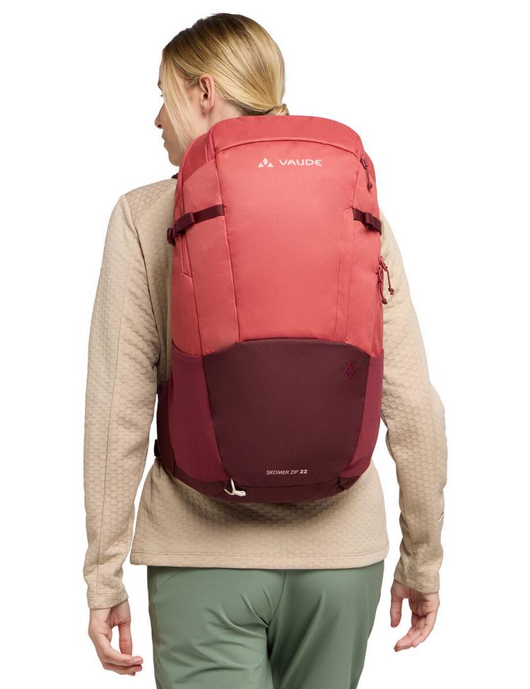 VAUDE VAUDE Women's Skomer Zip 22 Daypack - brick - 3 | SportScheck