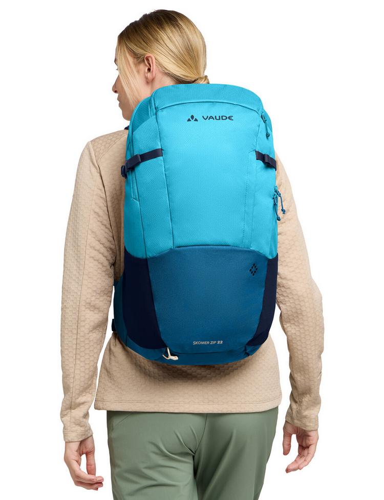 VAUDE VAUDE Women's Skomer Zip 22 Daypack - aqua - 3 | SportScheck