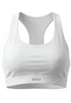 2XU Aero Mesh Medium Impact Bra BH Damen - white-silver reflective