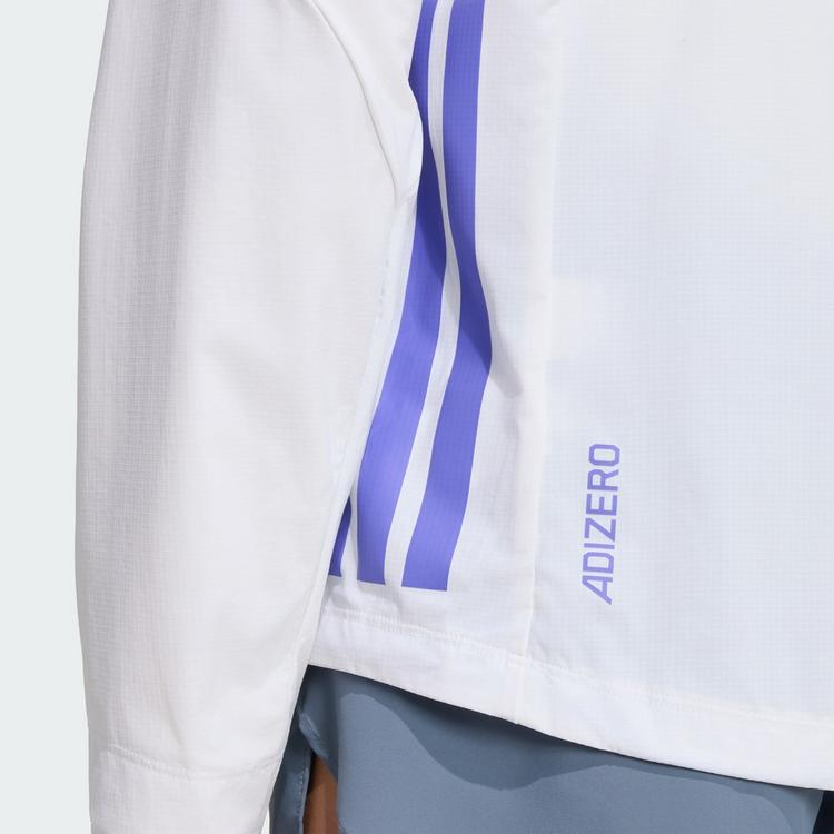 adidas adidas Adizero Laufjacke Laufjacke Herren - White / Solar Purple - 1 | SportScheck
