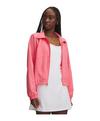 Under Armour Rival Woven Jacke Damen Sweatjacke Damen - rosa