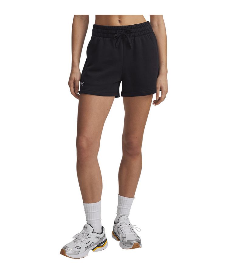 Under Armour Under Armour Rival Fleece Short Damen Shorts Damen - schwarz - 0 | SportScheck
