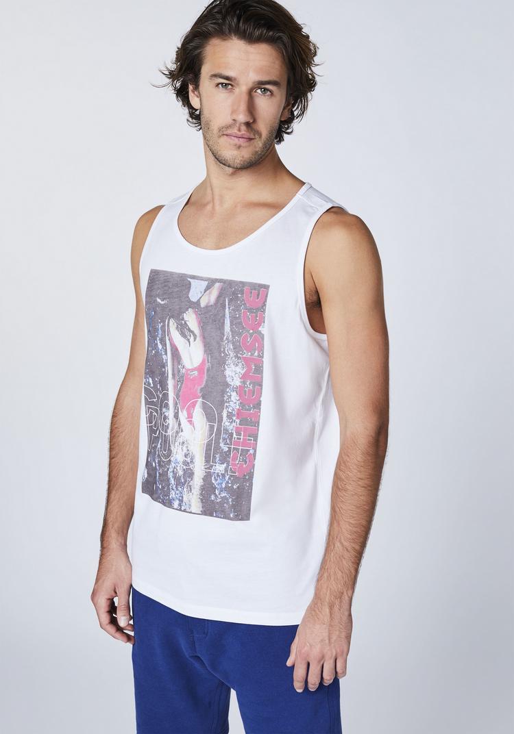 Chiemsee Chiemsee Tank Tanktop Herren - Bright White - 3 | SportScheck