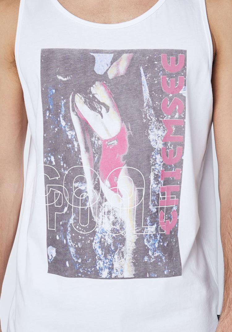Chiemsee Chiemsee Tank Tanktop Herren - Bright White - 4 | SportScheck