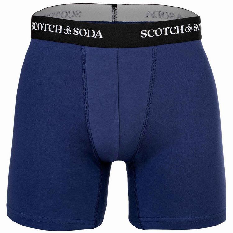 Scotch & Soda Scotch & Soda Boxershort Unterhose Herren - Grau/Blau - 0 | SportScheck