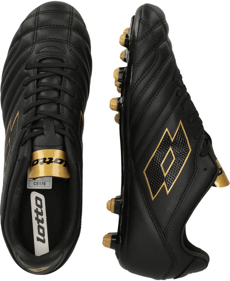 Lotto Lotto Stadio 705 Fu&szlig;ballschuhe - 1UQ All Black/Light Platino - 2 | SportScheck