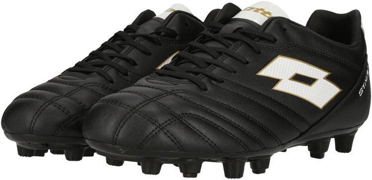 Lotto Lotto Stadio 705 Fu&szlig;ballschuhe - 1OG All Black/All White - 2 | SportScheck
