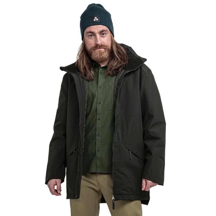 Sch&ouml;ffel Sch&ouml;ffel Urban Ins Parka Style Malkay MNS Funktionsjacke Herren - black - 0 | SportScheck