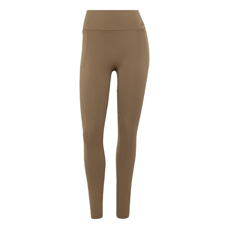 adidas adidas Optime Workout Full Length Leggings Tights Damen - Khaki Six - 0 | SportScheck
