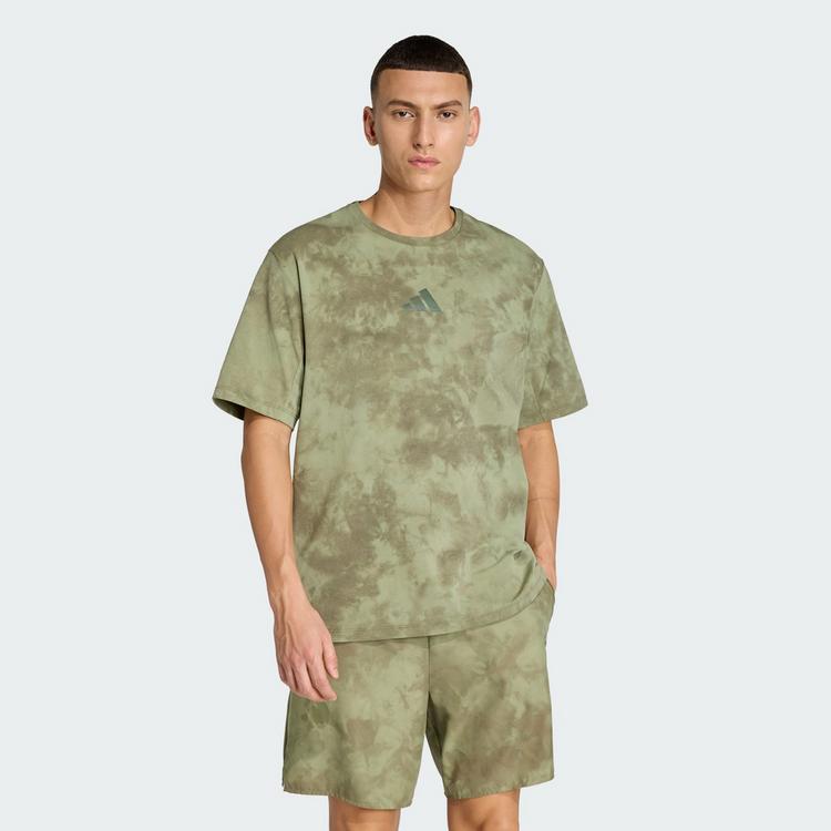 adidas adidas Terrex Multi Spray Dye T-Shirt Funktionsshirt Herren - Tent Green / Olive Strata - 0 | SportScheck