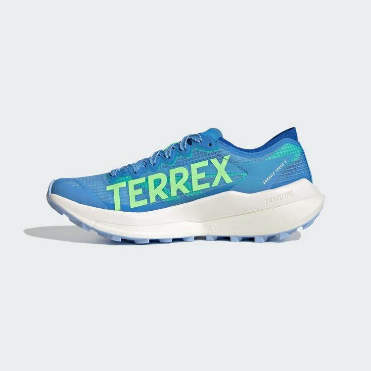 adidas adidas Terrex Agravic Speed 2 Laufschuhe Damen - Blue Burst / Dash Grey / Lime Burst - 5 | SportScheck