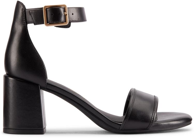 Clarks Clarks Ezoria Mae Sandalen Damen - 1216 Black Leather - 0 | SportScheck