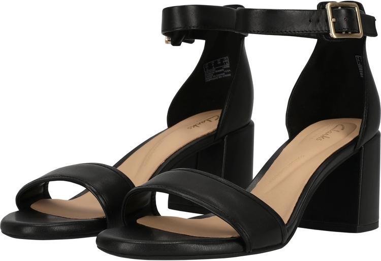 Clarks Clarks Ezoria Mae Sandalen Damen - 1216 Black Leather - 1 | SportScheck