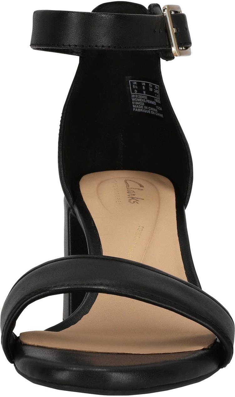 Clarks Clarks Ezoria Mae Sandalen Damen - 1216 Black Leather - 4 | SportScheck
