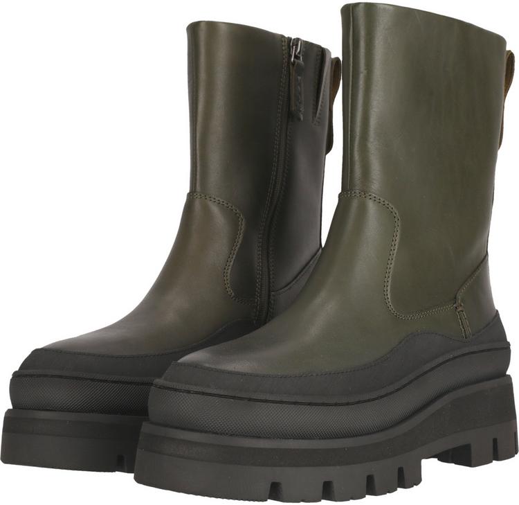 Clarks Clarks Orianna2 Rise Stiefel Damen - 3001B Dark Green Lea - 1 | SportScheck