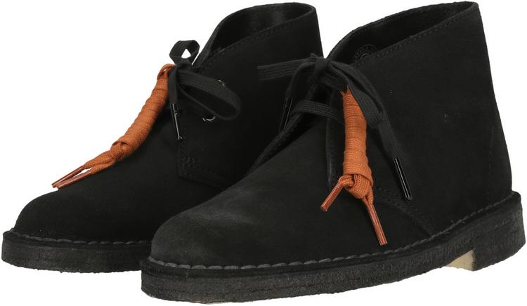 Clarks Originals Clarks Originals Desert Boot. Black Sde Halbschuhe Damen - 1219 Black Sde - 1 | SportScheck