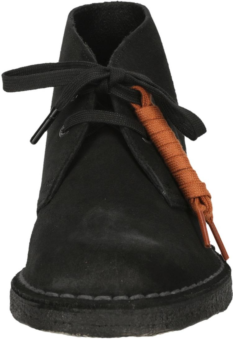 Clarks Originals Clarks Originals Desert Boot. Black Sde Halbschuhe Damen - 1219 Black Sde - 5 | SportScheck