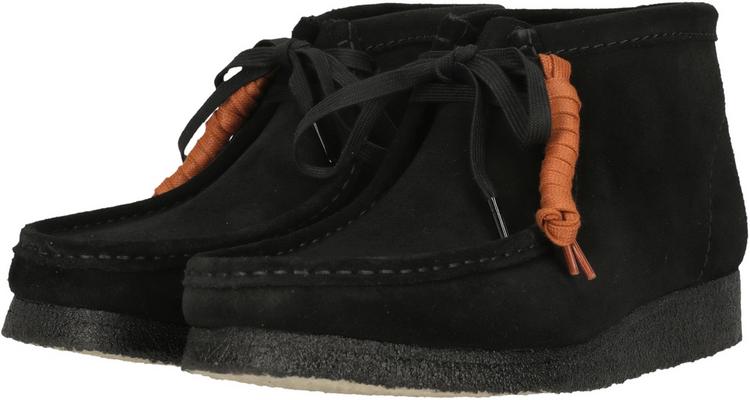 Clarks Originals Clarks Originals Wallabee Boot Halbschuhe Herren - 1219 Black Sde - 1 | SportScheck