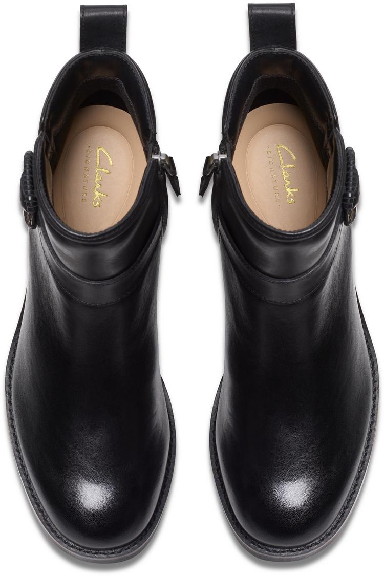 Clarks Clarks Chamberly Trim Stiefel Damen - 1216 Black Leather - 3 | SportScheck