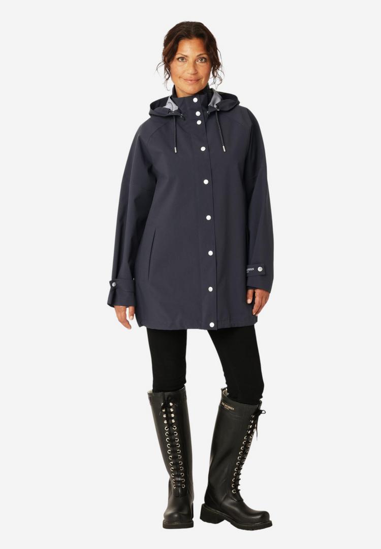 Ilse Jacobsen Ilse Jacobsen GENTLERAIN02 Regenjacke Damen - dark indigo - 1 | SportScheck