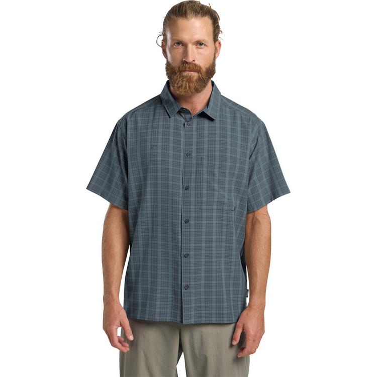 Jack Wolfskin Jack Wolfskin MESETA SHIRT M Funktionsshirt Herren - CHECK dark navy - 0 | SportScheck