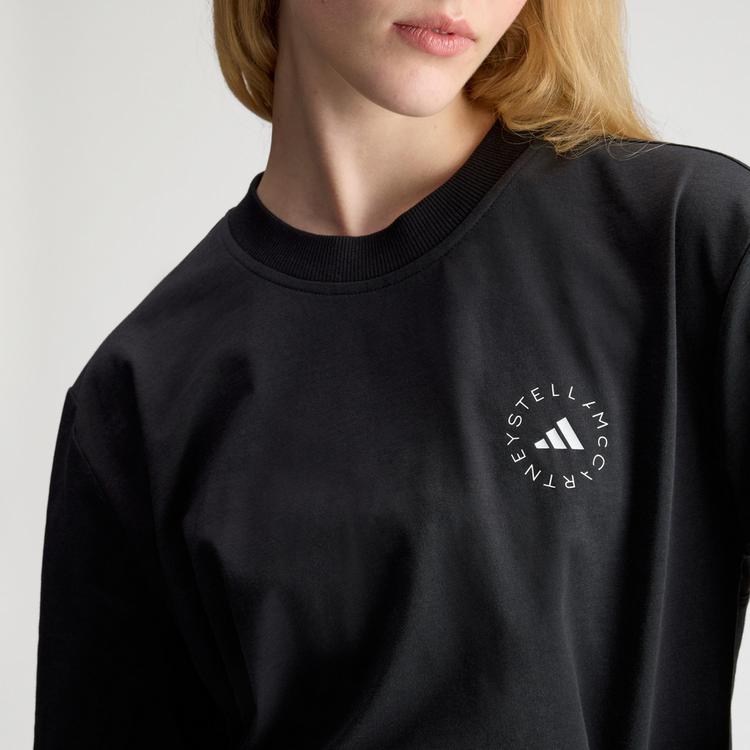 adidas adidas adidas by Stella McCartney Longsleeve Funktionsshirt Damen - Black - 0 | SportScheck