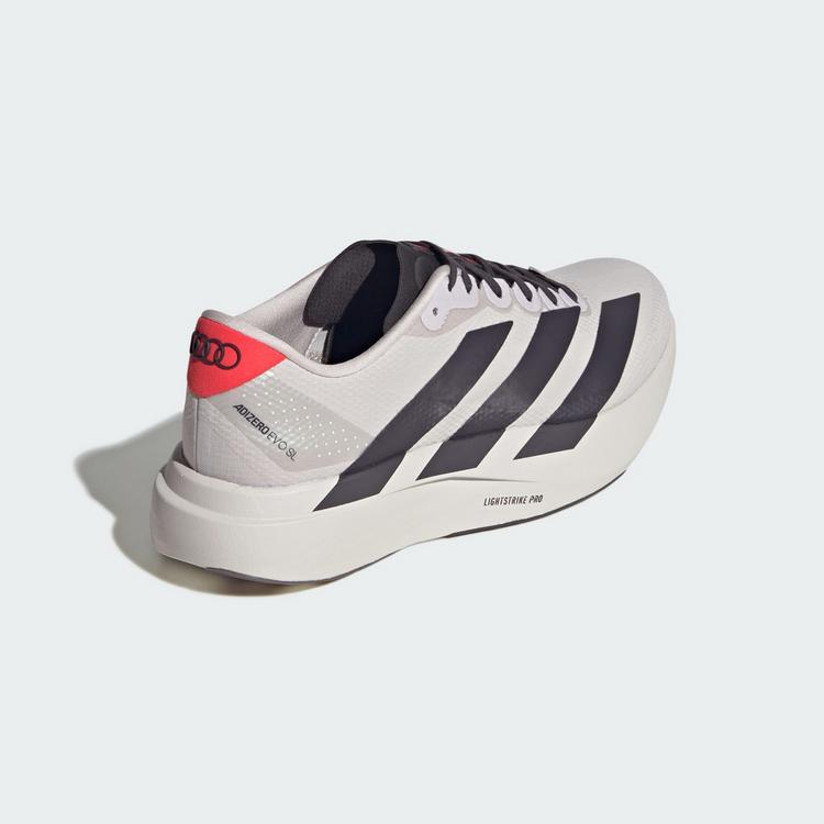 adidas adidas ADIZERO EVO SL WOVEN AUDI REVOLUT F1 Fahrradschuhe Herren - Chalk Pearl / Utility Black / Hi-Res Red - 4 | SportScheck