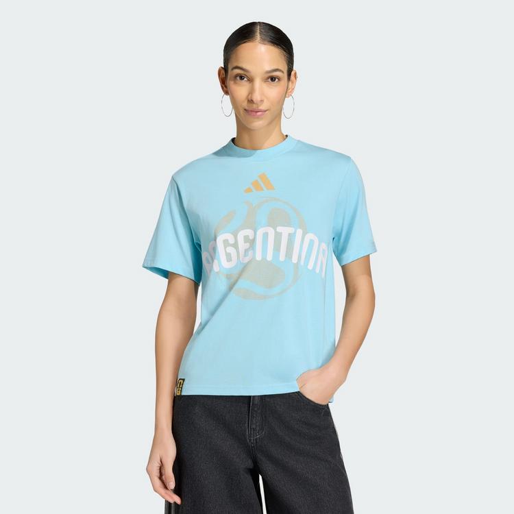adidas adidas FIFA Fussball-Weltmeisterschaft 26&trade; T-Shirt Damen - Icey Blue - 0 | SportScheck