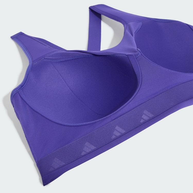 adidas adidas Optime Workout BH, hohe Belastung BH Damen - Pure Purple - 4 | SportScheck