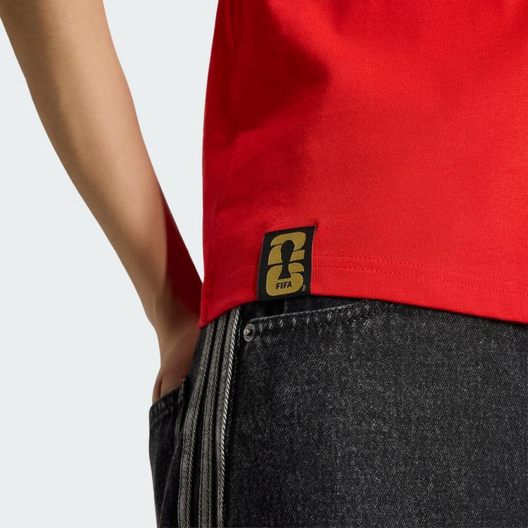 adidas adidas FIFA Fussball-Weltmeisterschaft 26&trade; T-Shirt Damen - Vivid Red - 1 | SportScheck