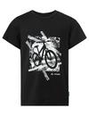 VAUDE Lezza T-Shirt Kinder - black/white