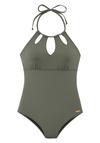 Lascana Badeanzug Badeanzug Damen - oliv