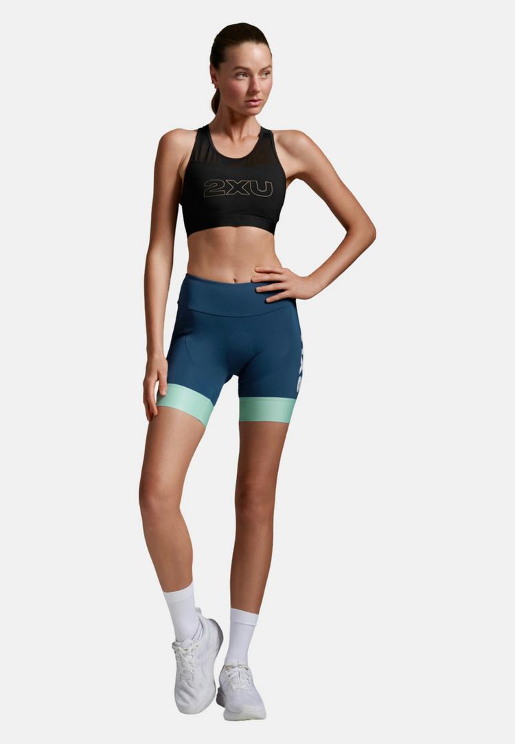2XU 2XU Aero Hex 7 Inch Tri Short Triathlonanzug Damen - jelly mint-majol - 0 | SportScheck