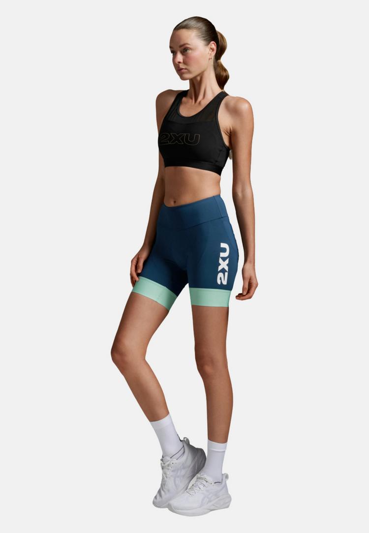 2XU 2XU Aero Hex 7 Inch Tri Short Triathlonanzug Damen - jelly mint-majol - 1 | SportScheck