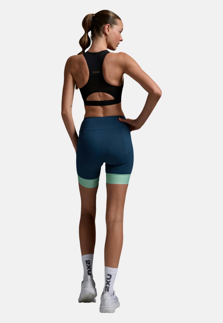 2XU 2XU Aero Hex 7 Inch Tri Short Triathlonanzug Damen - jelly mint-majol - 2 | SportScheck