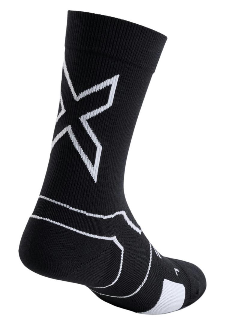 2XU 2XU Vectr Light Cushion Crew Socks Socken - black-white - 0 | SportScheck
